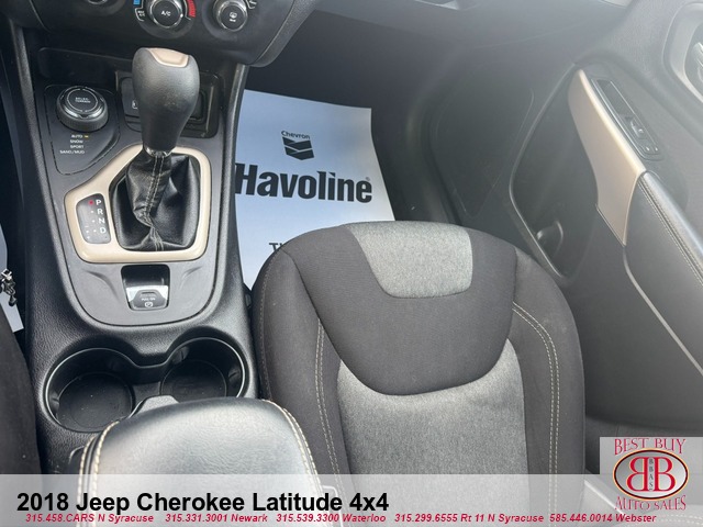 2018 Jeep Cherokee Latitude 4X4
