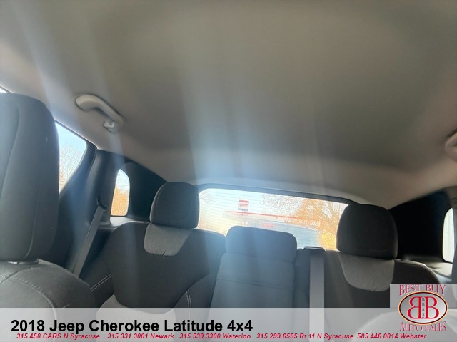 2018 Jeep Cherokee Latitude 4X4