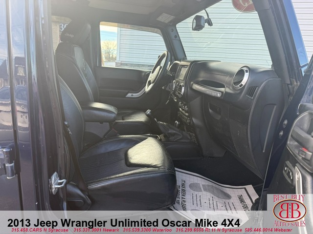 2013 Jeep Wrangler Unlimited Oscar Mike 4X4