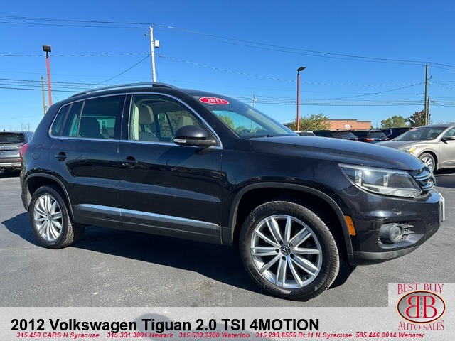 2012 Volkswagen Tiguan S 2.0 TSI 4Motion