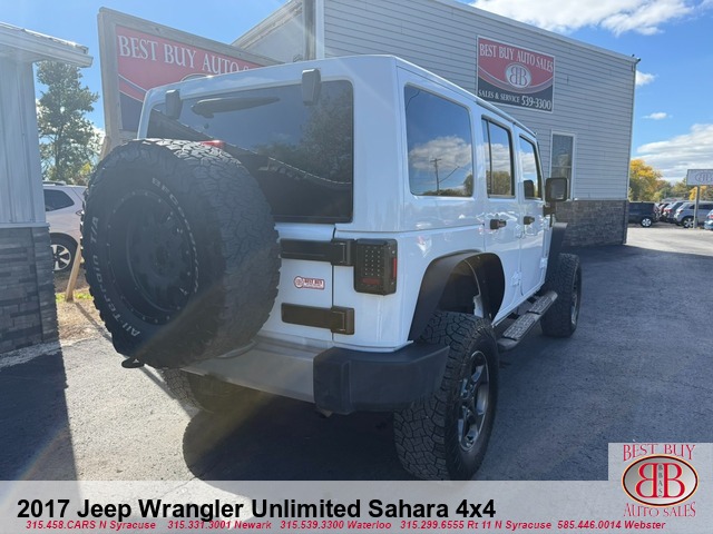 2017 Jeep Wrangler Unlimited Sahara 4X4