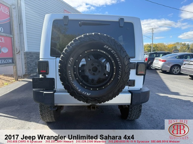 2017 Jeep Wrangler Unlimited Sahara 4X4