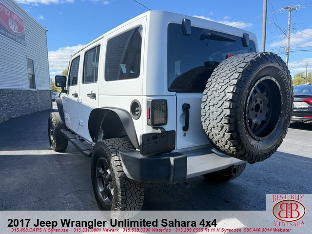 2017 Jeep Wrangler Unlimited Sahara 4X4