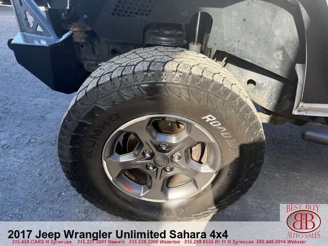 2017 Jeep Wrangler Unlimited Sahara 4X4