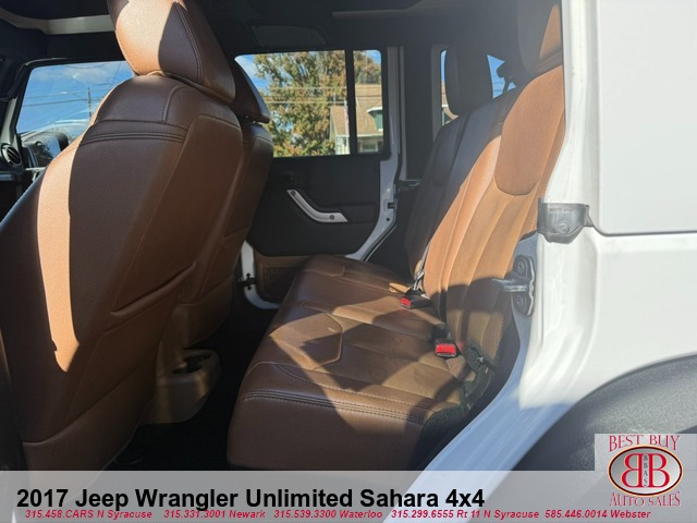 2017 Jeep Wrangler Unlimited Sahara 4X4