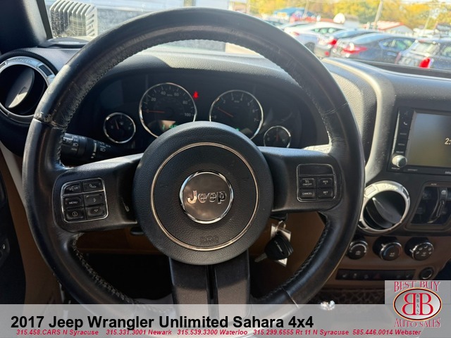 2017 Jeep Wrangler Unlimited Sahara 4X4