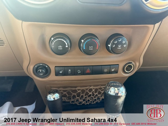2017 Jeep Wrangler Unlimited Sahara 4X4