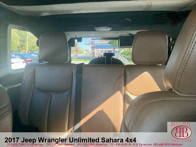2017 Jeep Wrangler Unlimited Sahara 4X4