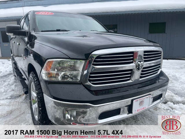 2017 RAM 1500 Big Horn Hemi 5.7L Crew Cab 4X4