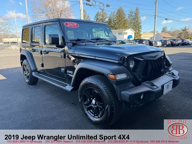 2019 Jeep Wrangler Unlimited Sport 4X4 INCOMING