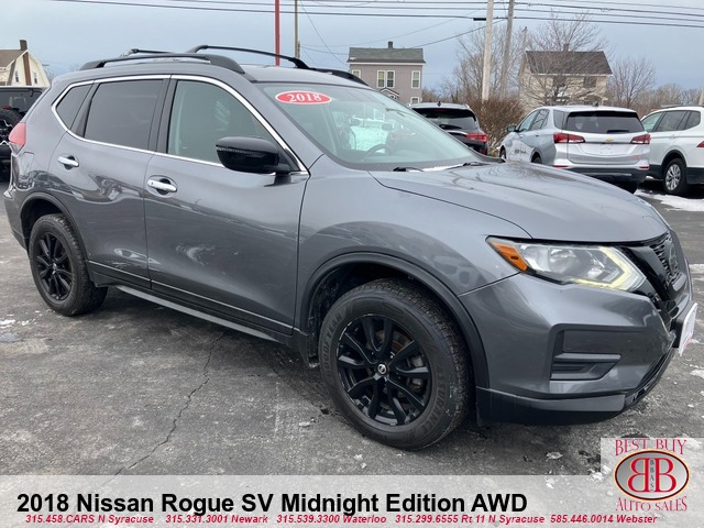 2018 Nissan Rogue SV Midnight Edition AWD