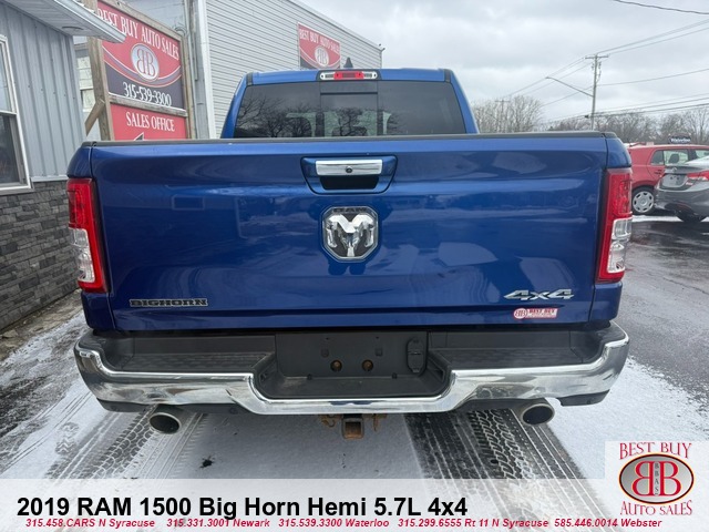 2019 RAM 1500 Big Horn Hemi 5.7L Crew Cab 4X4