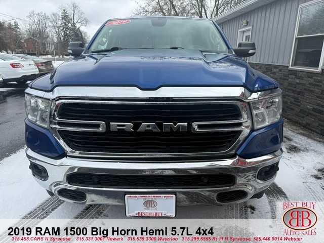 2019 RAM 1500 Big Horn Hemi 5.7L Crew Cab 4X4