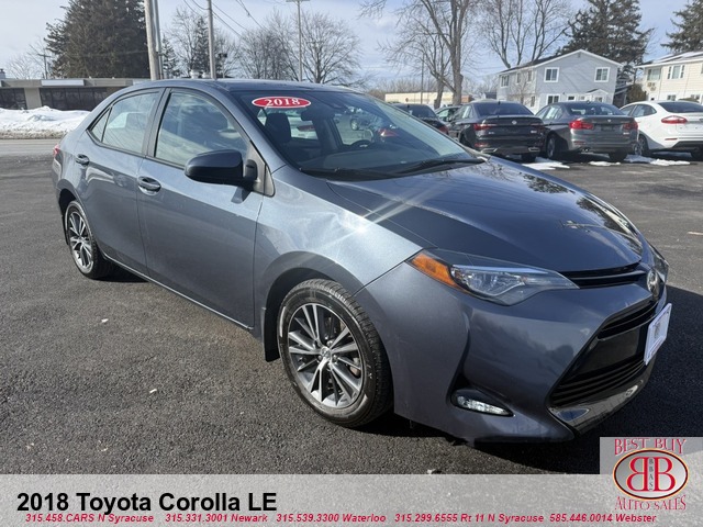 2018 Toyota Corolla LE INCOMING