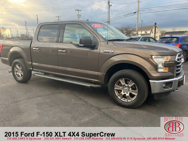2015 Ford F-150 XLT 4X4 SuperCrew