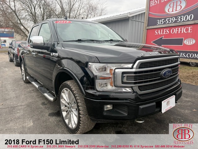 2018 Ford F-150 Limited 4x4 SuperCrew 5.5-ft. Bed 