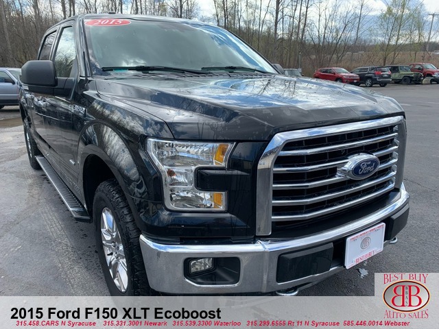 2015 Ford F-150 XLT Ecoboost 4X4 SuperCrew 6.5-ft. Bed