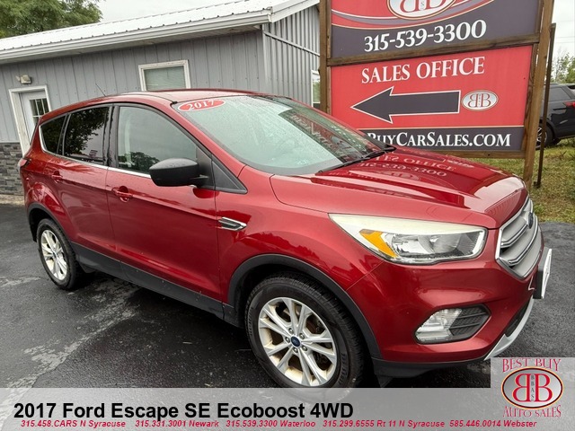 2017 Ford Escape SE Ecoboost 4WD