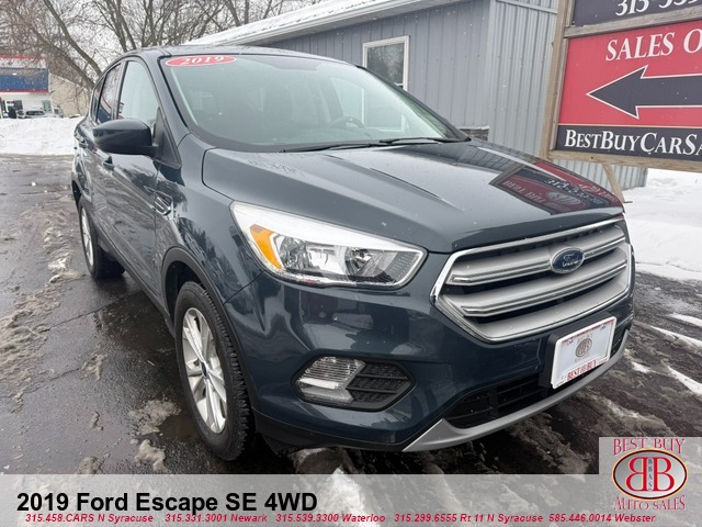 2019 Ford Escape SE Ecoboost 4WD