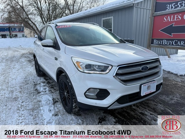 2018 Ford Escape Titanium Ecoboost 4WD