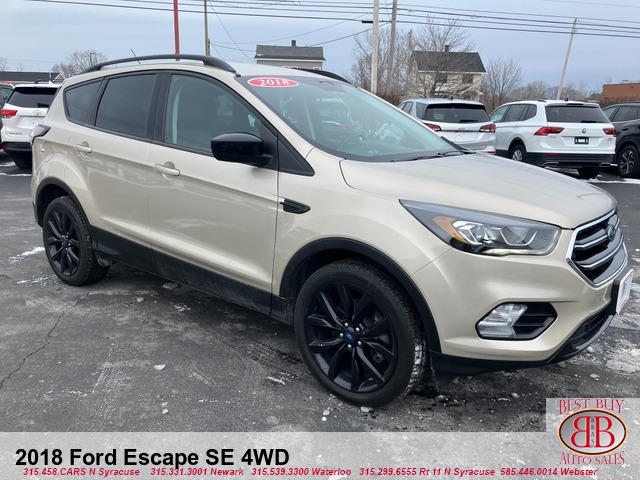 2018 Ford Escape SE Ecoboost 4WD