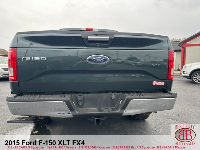 2015 Ford F-150 XLT 4X4 SuperCrew