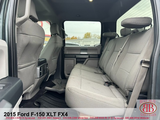 2015 Ford F-150 XLT 4X4 SuperCrew