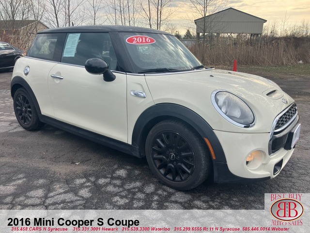 2016 Mini Cooper S 3-Door