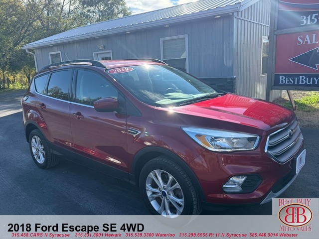 2018 Ford Escape SE Ecoboost 4WD