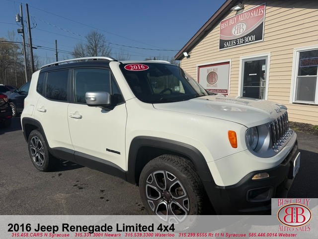 2016 Jeep Renegade Limited 4X4