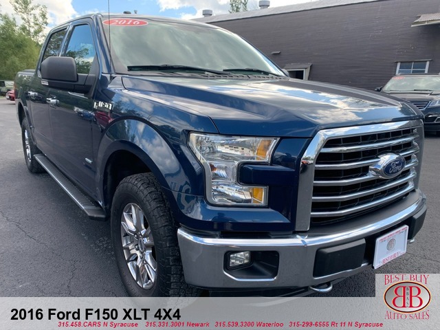 2016 Ford F-150 XLT SuperCrew 4X4 6.5-ft. Bed 