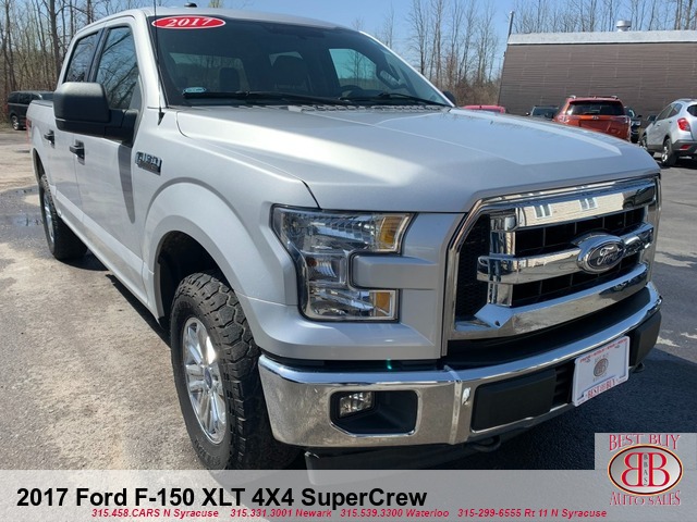 2017 Ford F-150 XLT 4X4 SuperCrew 5.5-ft. Bed 