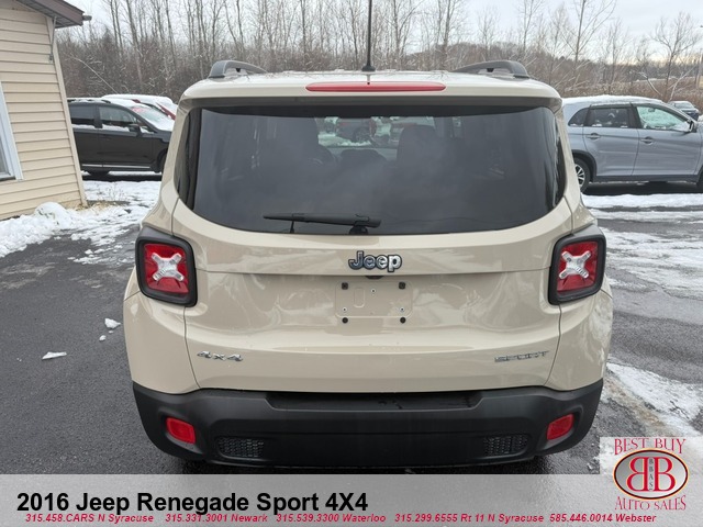 2016 Jeep Renegade Sport 4X4