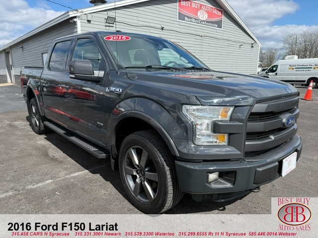 2016 Ford F-150 XLT 4X4 SuperCrew 6.5-ft. Bed