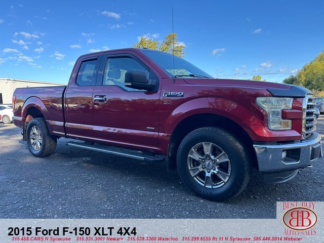 2015 Ford F-150 XLT 4X4 SuperCab