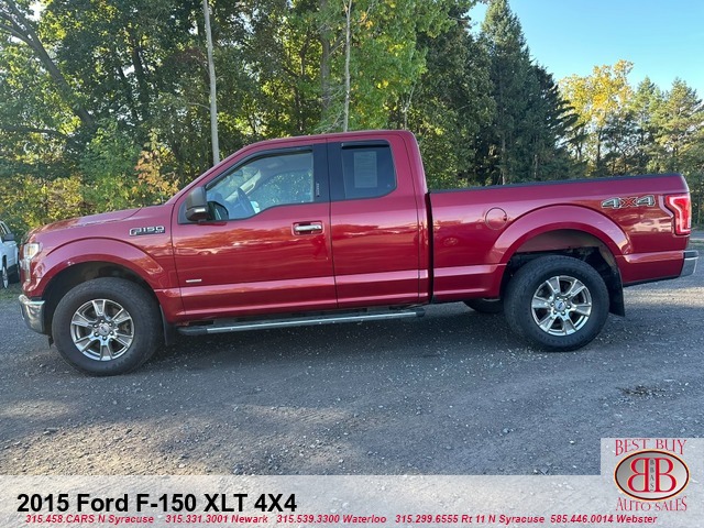 2015 Ford F-150 XLT 4X4 SuperCab