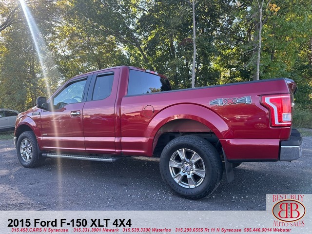 2015 Ford F-150 XLT 4X4 SuperCab