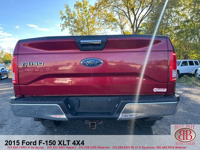 2015 Ford F-150 XLT 4X4 SuperCab