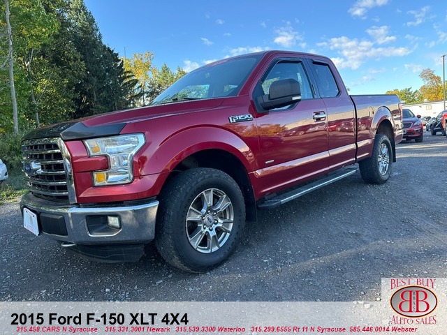 2015 Ford F-150 XLT 4X4 SuperCab
