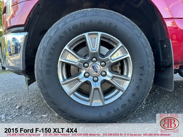 2015 Ford F-150 XLT 4X4 SuperCab