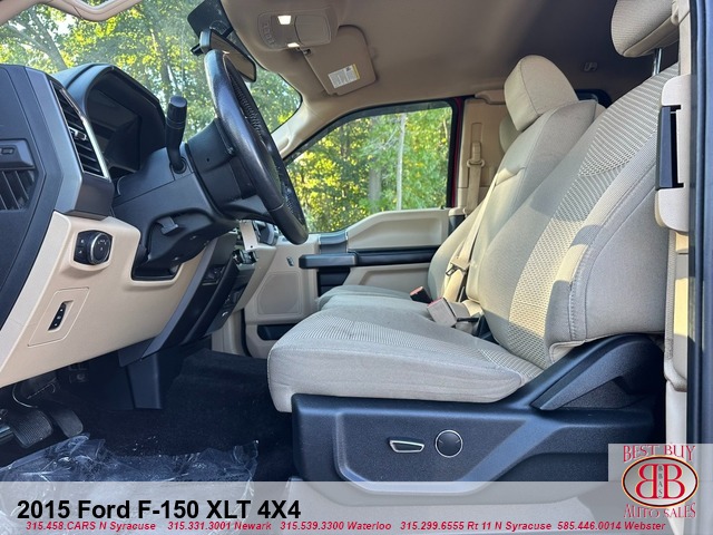 2015 Ford F-150 XLT 4X4 SuperCab