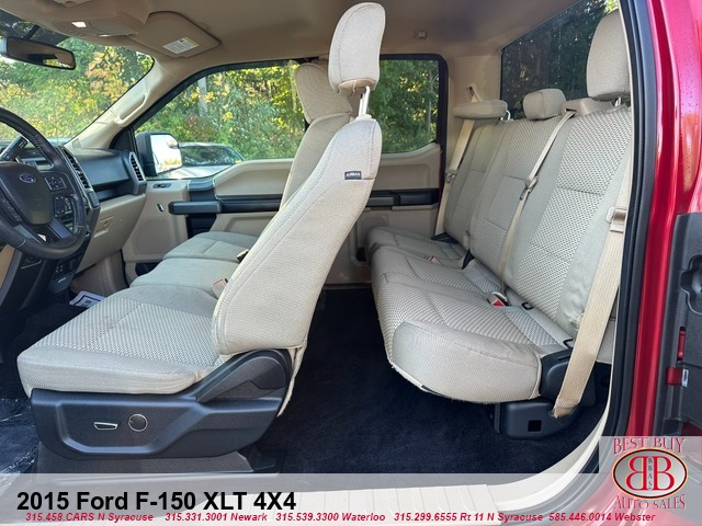 2015 Ford F-150 XLT 4X4 SuperCab