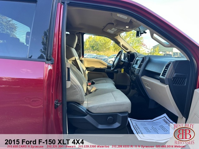 2015 Ford F-150 XLT 4X4 SuperCab