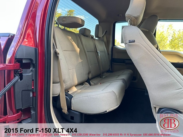 2015 Ford F-150 XLT 4X4 SuperCab