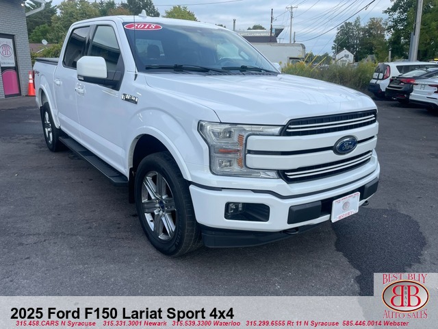 2018 Ford F-150 Lariat Sport 4X4 SuperCrew 5.5-ft. Bed 